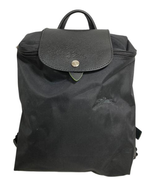 LONGCHAMP（ロンシャン）LONGCHAMP (ロンシャン) リュック ブラックの古着・服飾アイテム