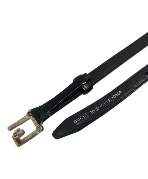 GUCCI（グッチ）GUCCI (グッチ) ベルト ブラックの古着・服飾アイテム