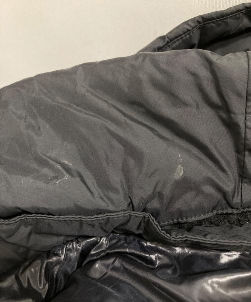 HERNO（ヘルノ）HERNO (ヘルノ) 異素材 ロングコート ブラック×シルバー サイズ:40の古着・服飾アイテム