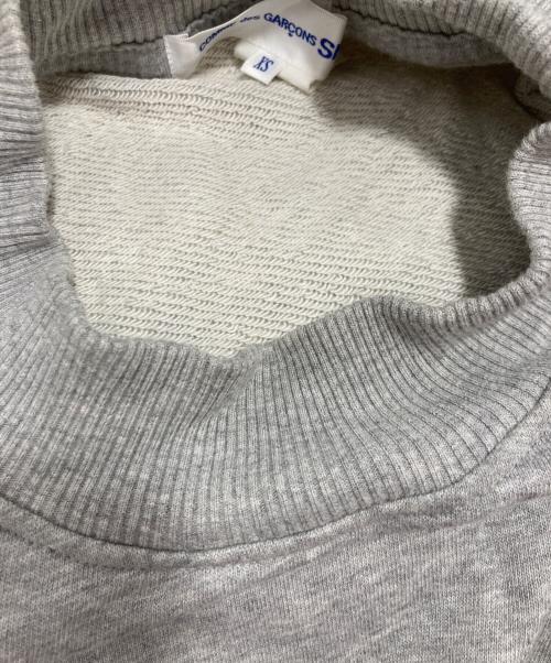 COMME des GARCONS SHIRT（コムデギャルソンシャツ）COMME des GARCONS SHIRT (コムデギャルソンシャツ) スウェット グレー サイズ:XSの古着・服飾アイテム