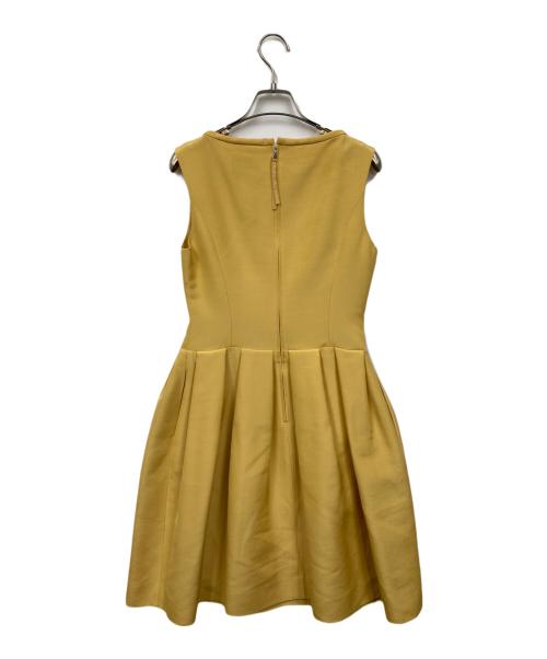 FOXEY（フォクシー）FOXEY (フォクシー) ノースリーブワンピース イエロー サイズ:38の古着・服飾アイテム
