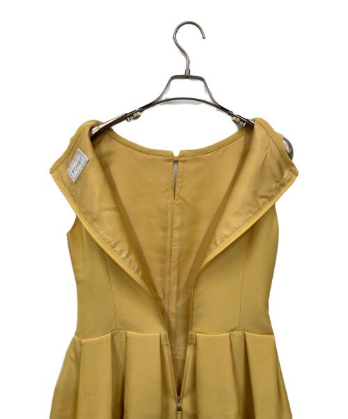 FOXEY（フォクシー）FOXEY (フォクシー) ノースリーブワンピース イエロー サイズ:38の古着・服飾アイテム