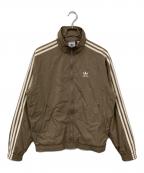 adidasアディダス）の古着「アディカラー ウーブン ファイヤーバード トラックトップ」｜ブラウン