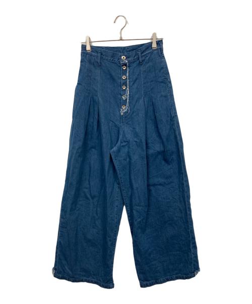 SOSHIOTSUKI（ソウシ オオツキ）SOSHIOTSUKI (ソウシ オオツキ) デニムパンツ インディゴ サイズ:44の古着・服飾アイテム