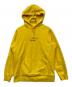 Supreme（シュプリーム）の古着「Chrome Classic Logo Hooded Sweatshirts」｜イエロー