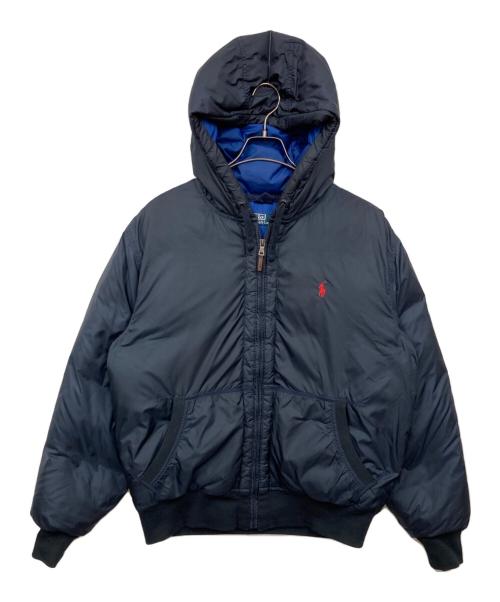 POLO RALPH LAUREN（ポロ・ラルフローレン）POLO RALPH LAUREN (ポロ・ラルフローレン) ダウンジャケット ネイビー サイズ:XLの古着・服飾アイテム