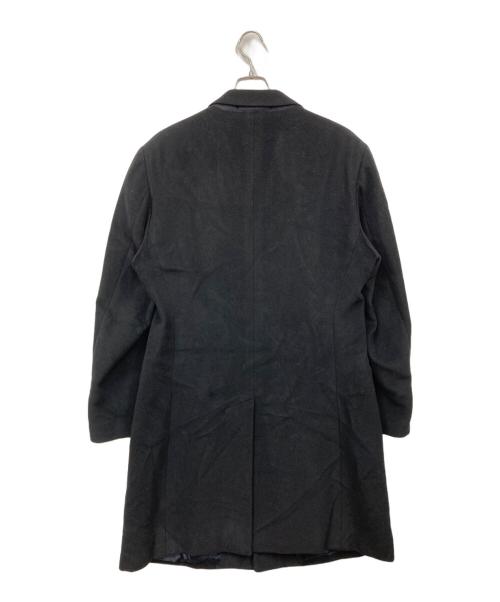 ARMANI COLLEZIONI（アルマーニ コレツィオーニ）ARMANI COLLEZIONI (アルマーニ コレツィオーニ) チェスターコート ブラック サイズ:タグ劣化の為不明の古着・服飾アイテム