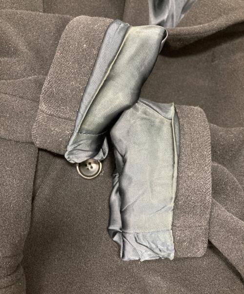 ARMANI COLLEZIONI（アルマーニ コレツィオーニ）ARMANI COLLEZIONI (アルマーニ コレツィオーニ) チェスターコート ブラック サイズ:タグ劣化の為不明の古着・服飾アイテム