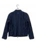 ARMANI EXCHANGE (アルマーニ エクスチェンジ) プリーツボンバージャケット ネイビー サイズ:M：12000円