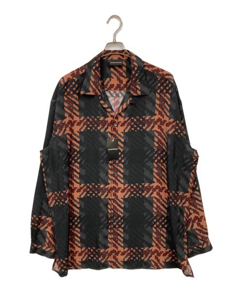 EMPORIO ARMANI（エンポリオ アルマーニ）EMPORIO ARMANI (エンポリオ アルマーニ) シャツ ブラック サイズ:L 未使用品の古着・服飾アイテム