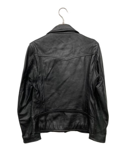 JACKROSE（ジャックローズ）JACKROSE (ジャックローズ) レザージャケット ブラック サイズ:2の古着・服飾アイテム