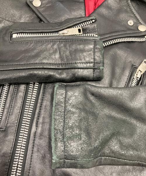 JACKROSE（ジャックローズ）JACKROSE (ジャックローズ) レザージャケット ブラック サイズ:2の古着・服飾アイテム
