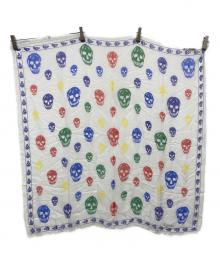 ALEXANDER McQUEEN（アレキサンダーマックイーン）の古着「スカーフ」｜ホワイト