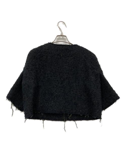 MARNI（マルニ）MARNI (マルニ) ノーカラージャケット ブラック サイズ:38の古着・服飾アイテム