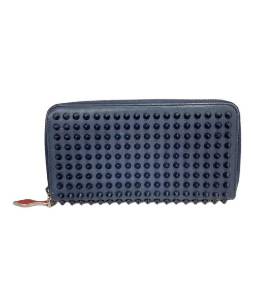 Christian Louboutin（クリスチャン・ルブタン）Christian Louboutin (クリスチャン・ルブタン) 長財布 ネイビーの古着・服飾アイテム