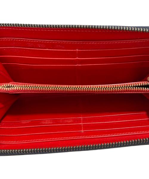 Christian Louboutin（クリスチャン・ルブタン）Christian Louboutin (クリスチャン・ルブタン) 長財布 ネイビーの古着・服飾アイテム