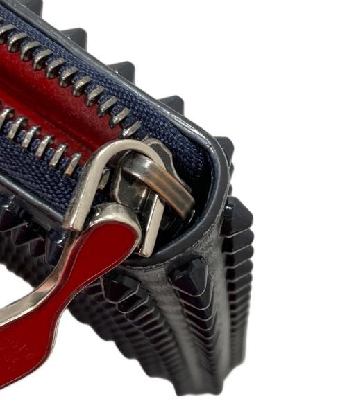 Christian Louboutin（クリスチャン・ルブタン）Christian Louboutin (クリスチャン・ルブタン) 長財布 ネイビーの古着・服飾アイテム