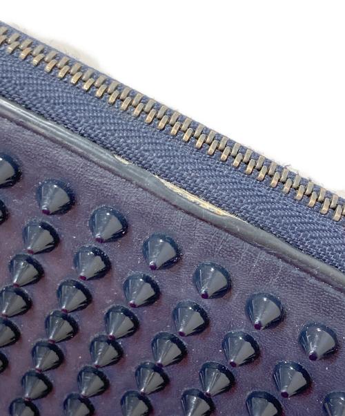 Christian Louboutin（クリスチャン・ルブタン）Christian Louboutin (クリスチャン・ルブタン) 長財布 ネイビーの古着・服飾アイテム