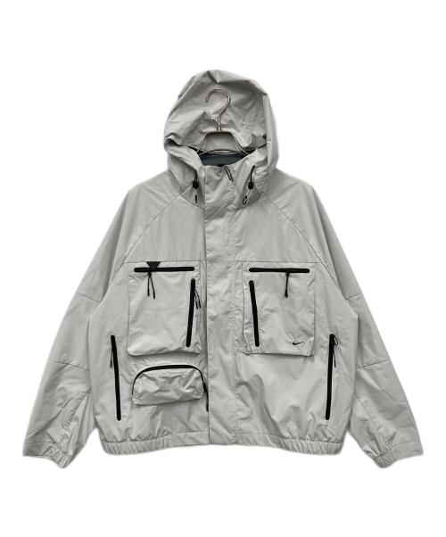 NIKE（ナイキ）NIKE (ナイキ) フーデッドジャケット グレー サイズ:XLの古着・服飾アイテム
