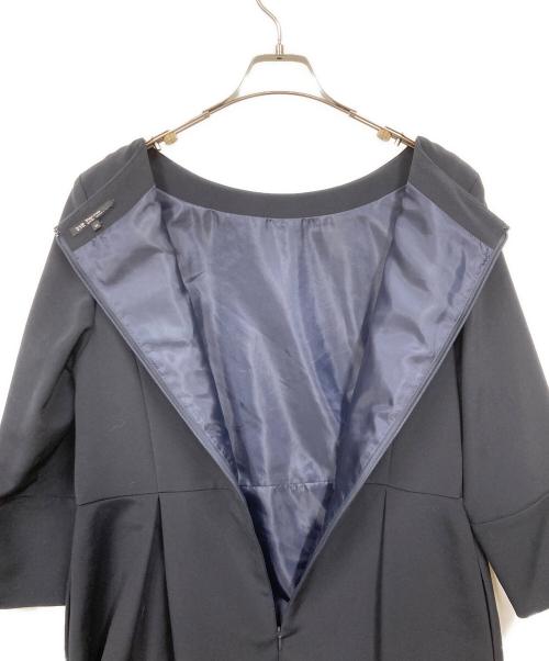 23区（ニジュウサンク）23区 (ニジュウサンク) ワンピース ネイビー サイズ:44の古着・服飾アイテム