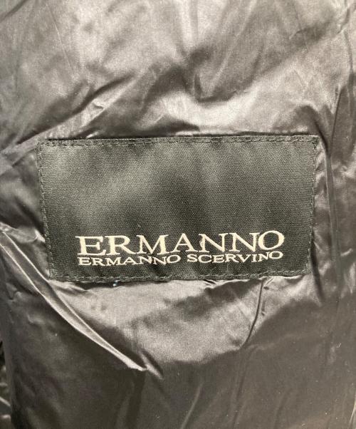 ermanno scervino（エルマノシェルビーノ）ERMANNO SCERVINO (エルマノシェルビーノ) ダウンジャケット ブラック サイズ:40の古着・服飾アイテム