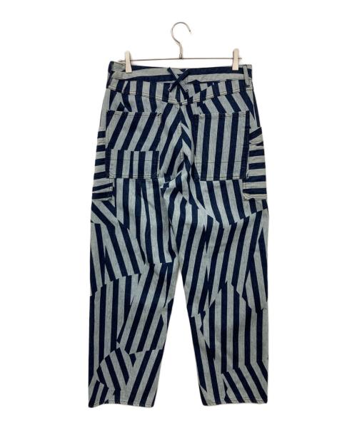 KENZO（ケンゾー）KENZO (ケンゾー) ダズルストライプカーゴデニムパンツ インディゴ サイズ:W30の古着・服飾アイテム