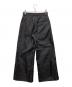 MM6 Maison Margiela (エムエムシックスメゾンマルジェラ) ナイロンワイドパンツ ブラック サイズ:36：23000円