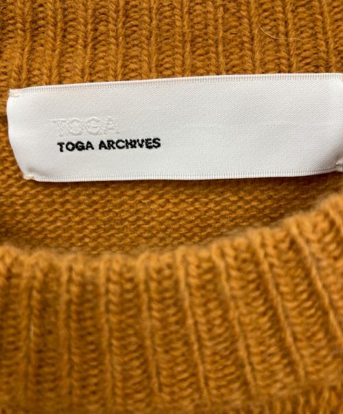 TOGA ARCHIVES（トーガアーカイブス）TOGA ARCHIVES (トーガアーカイブス) ニット オレンジ サイズ:M 未使用品の古着・服飾アイテム
