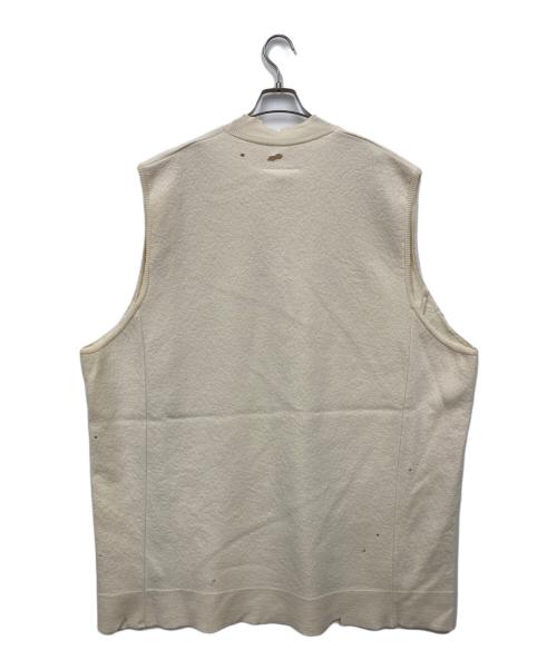 MM6 Maison Margiela（エムエムシックスメゾンマルジェラ）MM6 Maison Margiela (エムエムシックスメゾンマルジェラ) 23AW V Neck Mini Dress1 Vest ベージュ サイズ:S 未使用品の古着・服飾アイテム