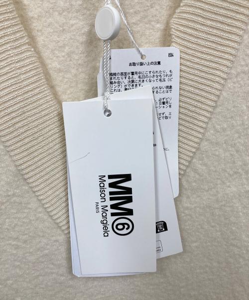 MM6 Maison Margiela（エムエムシックスメゾンマルジェラ）MM6 Maison Margiela (エムエムシックスメゾンマルジェラ) 23AW V Neck Mini Dress1 Vest ベージュ サイズ:S 未使用品の古着・服飾アイテム