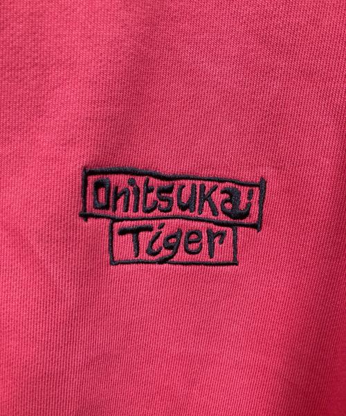 Onitsuka Tiger（オニツカタイガー）Onitsuka Tiger (オニツカタイガー) パーカー レッド サイズ:XL 未使用品の古着・服飾アイテム