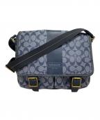 COACHコーチ）の古着「ショルダーバッグ」｜スカイブルー