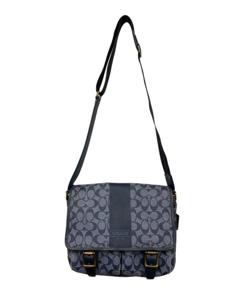 COACH（コーチ）COACH (コーチ) ショルダーバッグ スカイブルーの古着・服飾アイテム