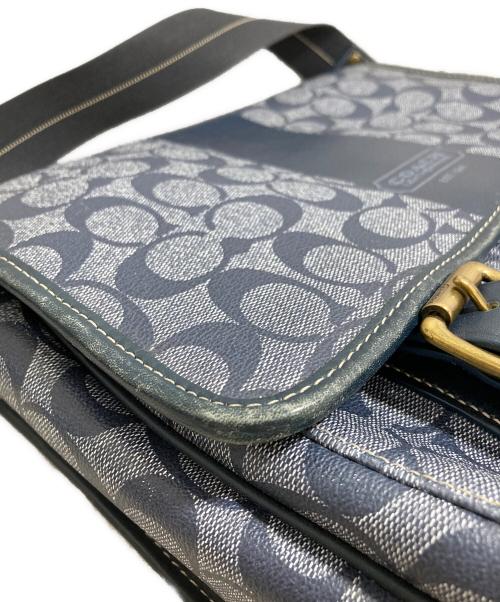 COACH（コーチ）COACH (コーチ) ショルダーバッグ スカイブルーの古着・服飾アイテム