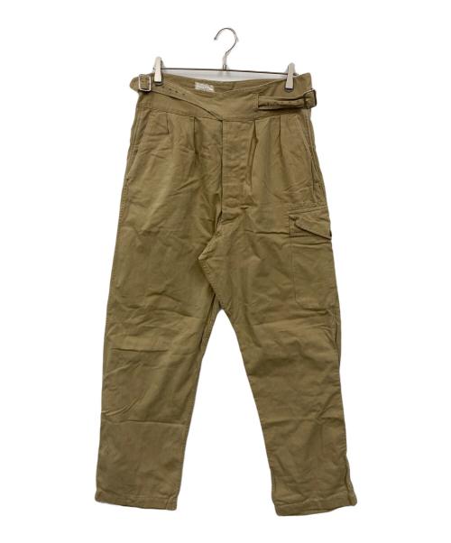 British Army（ブリティッシュアーミー）British Army (ブリティッシュアーミー) Grukha Trousers ベージュ サイズ:10の古着・服飾アイテム