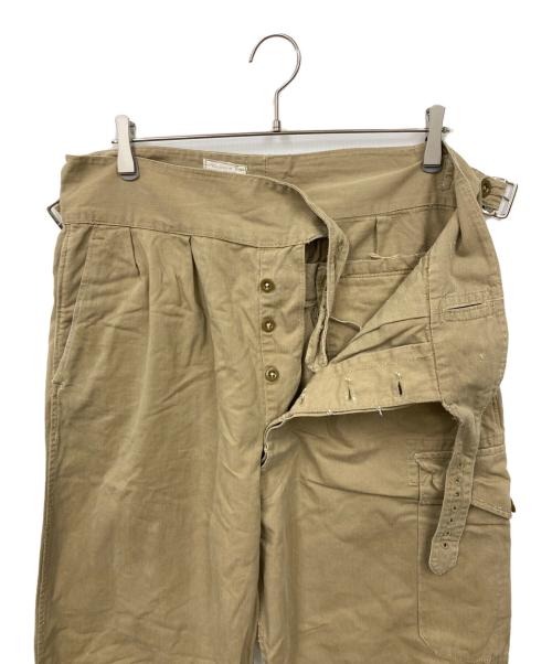 British Army（ブリティッシュアーミー）British Army (ブリティッシュアーミー) Grukha Trousers ベージュ サイズ:10の古着・服飾アイテム