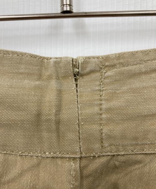 British Army（ブリティッシュアーミー）British Army (ブリティッシュアーミー) Grukha Trousers ベージュ サイズ:10の古着・服飾アイテム