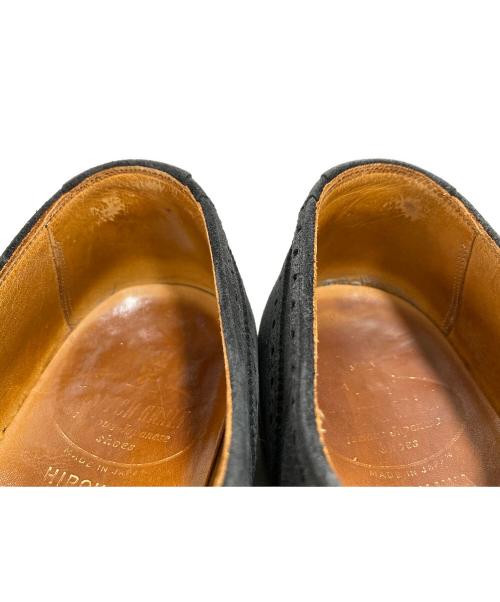 SCOTCH GRAIN（スコッチグレイン）SCOTCH GRAIN (スコッチグレイン) ウィングチップシューズ ブラック サイズ:25 1/2の古着・服飾アイテム