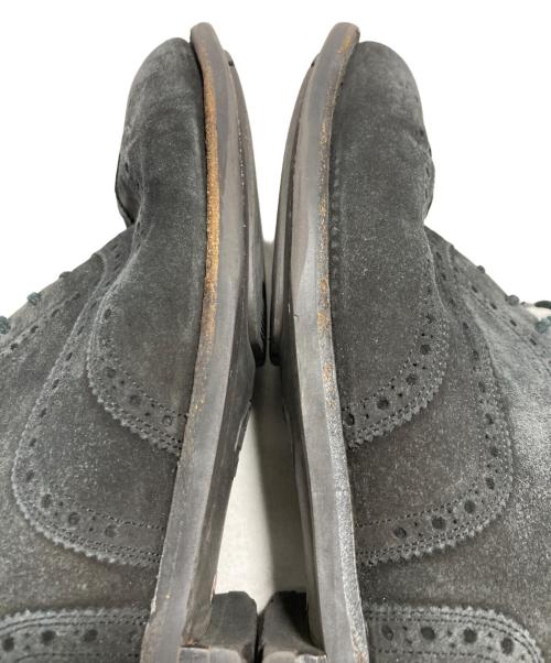 SCOTCH GRAIN（スコッチグレイン）SCOTCH GRAIN (スコッチグレイン) ウィングチップシューズ ブラック サイズ:25 1/2の古着・服飾アイテム