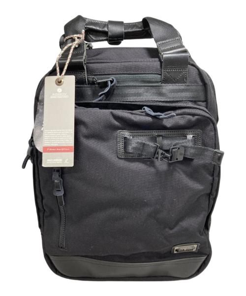 AS2OV（アッソブ）AS2OV (アッソブ) EXCLUSIVE BALLISTIC NYLON 2WAY TOTE BACK PACK ブラックの古着・服飾アイテム