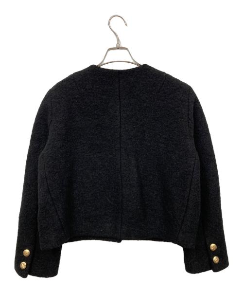JUSGLITTY（ジャスグリッティー）JUSGLITTY (ジャスグリッティー) ブークレジャコット ネイビー サイズ:1の古着・服飾アイテム