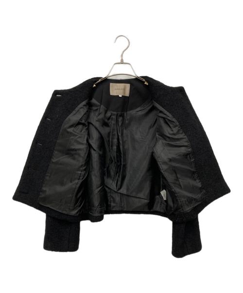JUSGLITTY（ジャスグリッティー）JUSGLITTY (ジャスグリッティー) ブークレジャコット ネイビー サイズ:1の古着・服飾アイテム