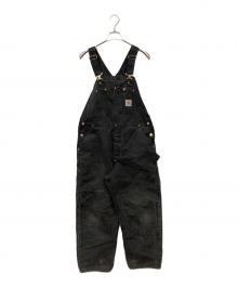 CarHartt（カーハート）の古着「ダブルニーオーバーオール」｜ブラック