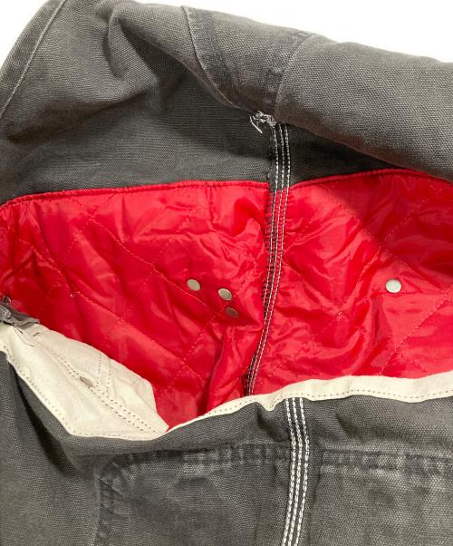 CarHartt（カーハート）CarHartt (カーハート) ダブルニーオーバーオール ブラック サイズ:表記消えの古着・服飾アイテム