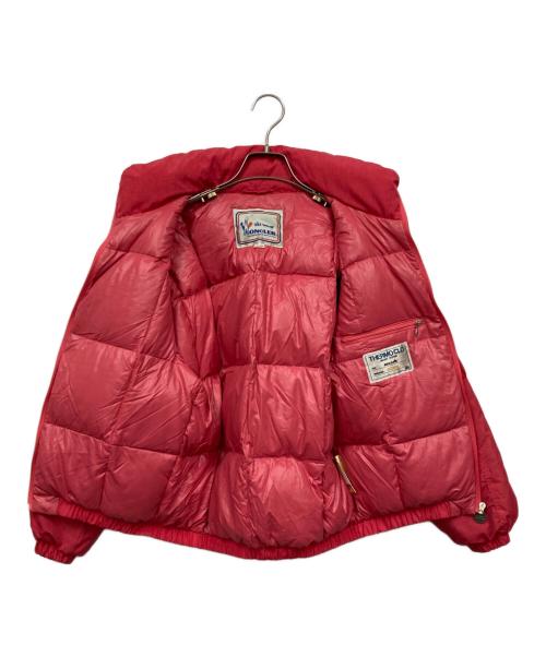MONCLER（モンクレール）MONCLER (モンクレール) ダウンジャケット ピンク サイズ:表記無しの古着・服飾アイテム