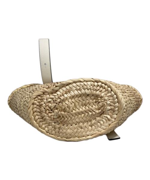 LOEWE（ロエベ）LOEWE (ロエベ) バスケットバッグ スモール アイボリーの古着・服飾アイテム