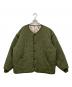 EVISEN（エビセン）の古着「REVERSIBLE SOUVENIR QUILTED JKT」｜グリーン