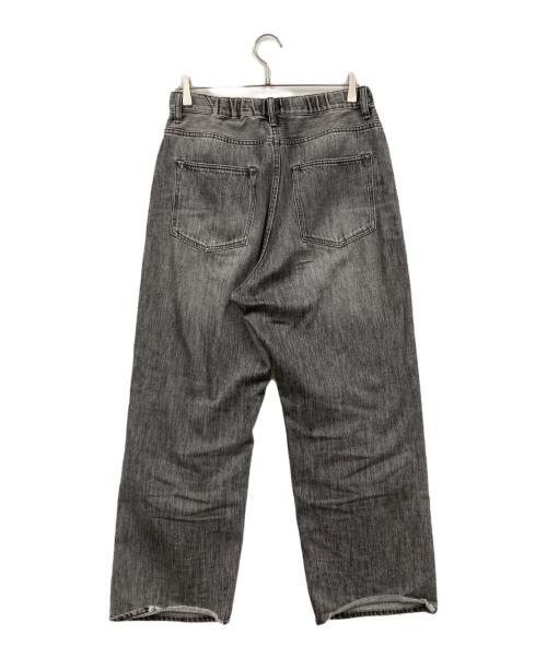 SOLAMONAT（ソラモナ）SOLAMONAT (ソラモナ) デニムパンツ グレー サイズ:Mの古着・服飾アイテム