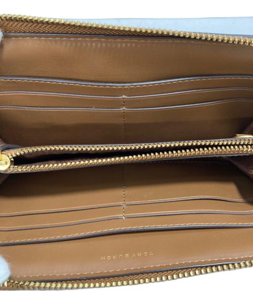 TORY BURCH（トリーバーチ）TORY BURCH (トリーバーチ) Britten Woven Zip Wallet マルチカラーの古着・服飾アイテム