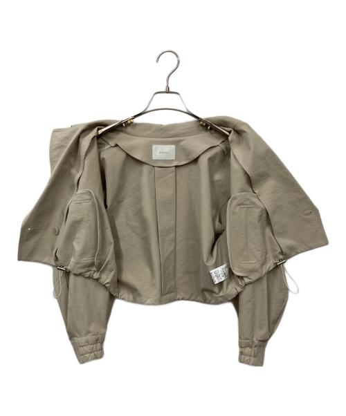 STRATA（エストラータ）STRATA (エストラータ) ショートトレンチブルゾン ベージュ サイズ:Fの古着・服飾アイテム